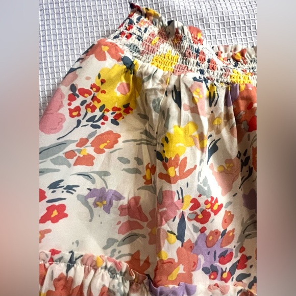 BB Dakota Steve Madden Floral Multi-Color Tiered Skirt Women’s Size Small - Picture 12 of 12